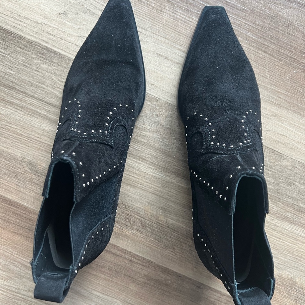 Rag And Bone Westin Stud Boot In Black Suede - image 2